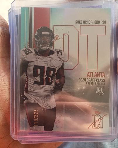 2024 Topps Signature Class #67 Ruke Orhorhoro — front