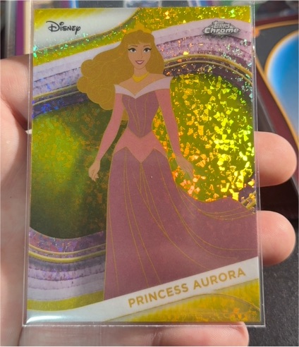 2025 Topps Chrome Disney #120 Princess Aurora — front