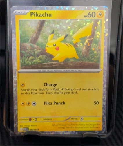 2024 Pokémon #002 Pikachu McDonald's Promo — front