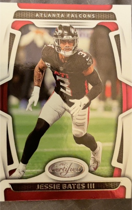 2025 Panini Certified #6 Jessie Bates III — front