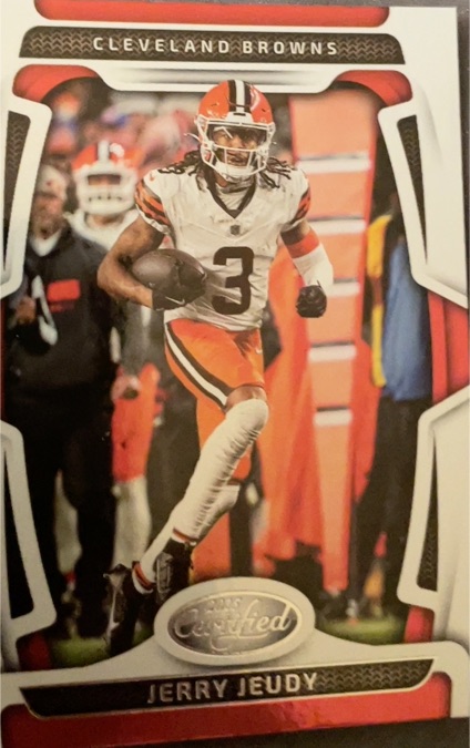 2025 Panini Certified #? Jerry Jeudy — front