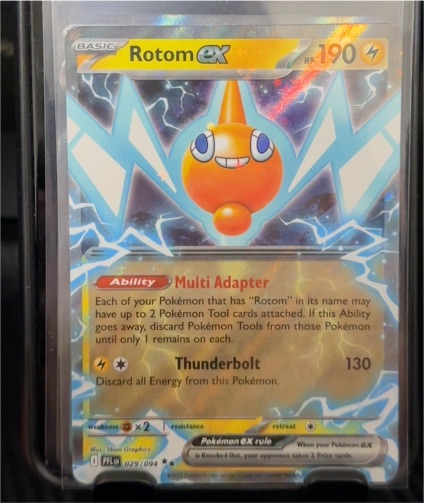 2025 Pokémon Phantasmal Flames #029 Rotom ex — front