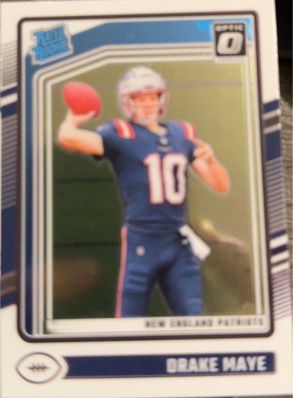2024 Panini Donruss Optic #229 Drake Maye — front