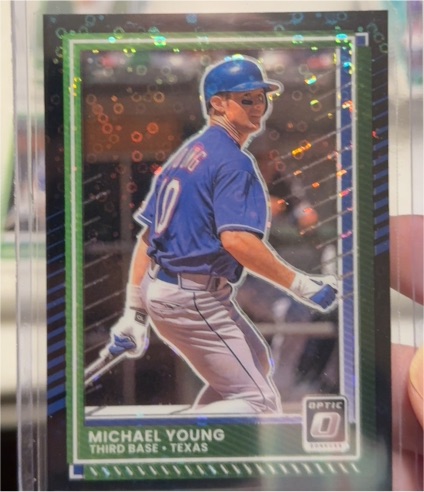 2025 Panini Donruss Optic #89 Michael Young — front