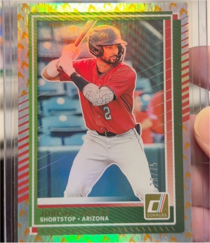 2025 Donruss #70 Jordan Lawlar — front