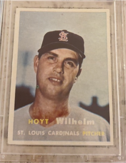1957 Topps #203 Hoyt Wilhelm — front