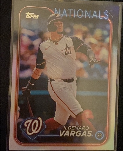 2024 Topps Update #US303 Ildemaro Vargas — front