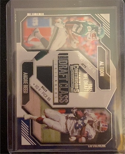 2024 Panini Contenders Historic Draft Class # Historic Draft Class Al Toon / Andre Reed — front