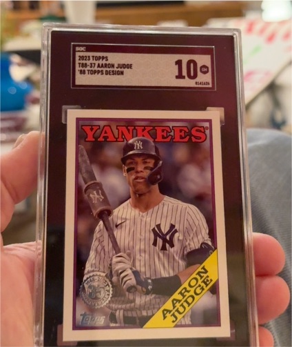 2023 Topps #T88-37 Aaron Judge '88 Topps Design — front