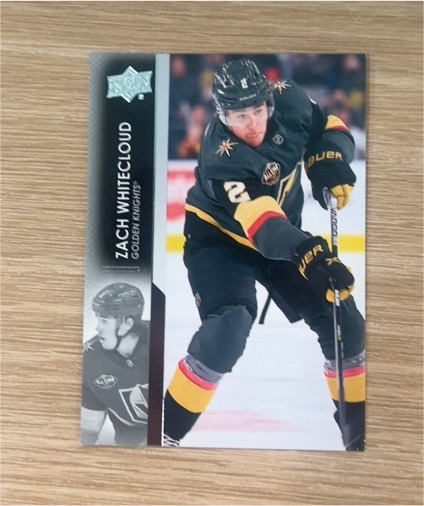 2021-22 Upper Deck #435 Zach Whitecloud Vegas Golden Knights — front