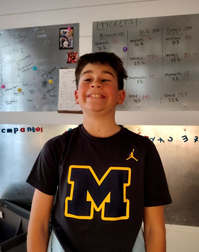 Jordan Michigan Wolverines T-Shirt — front