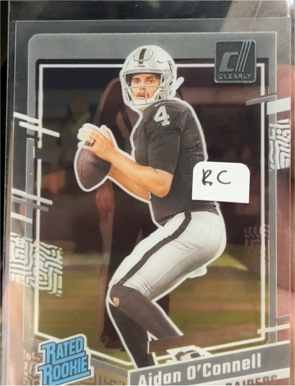 2023 Donruss Clearly #51 Aidan O'Connell — front