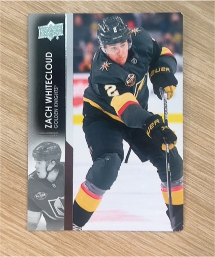 2021-22 Upper Deck Series 2 #435 Zach Whitecloud — front