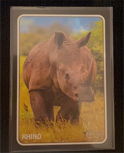 2024 Topps Heritage #75Z-16 Ryne Sandberg Rhino — front