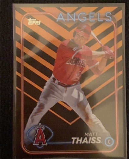 2024 Topps Update #US274 Matt Thaiss — front