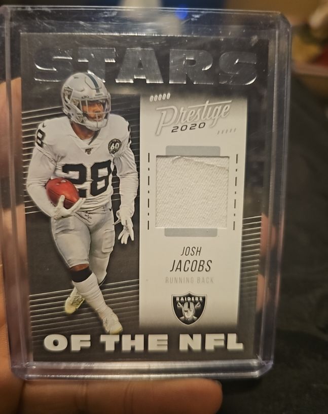 2020 Panini Prestige Stars of the NFL #SN-JJ Josh Jacobs — front