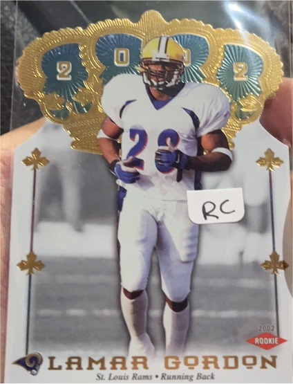 2002 Pacific Crown Royale #203 Lamar Gordon — front