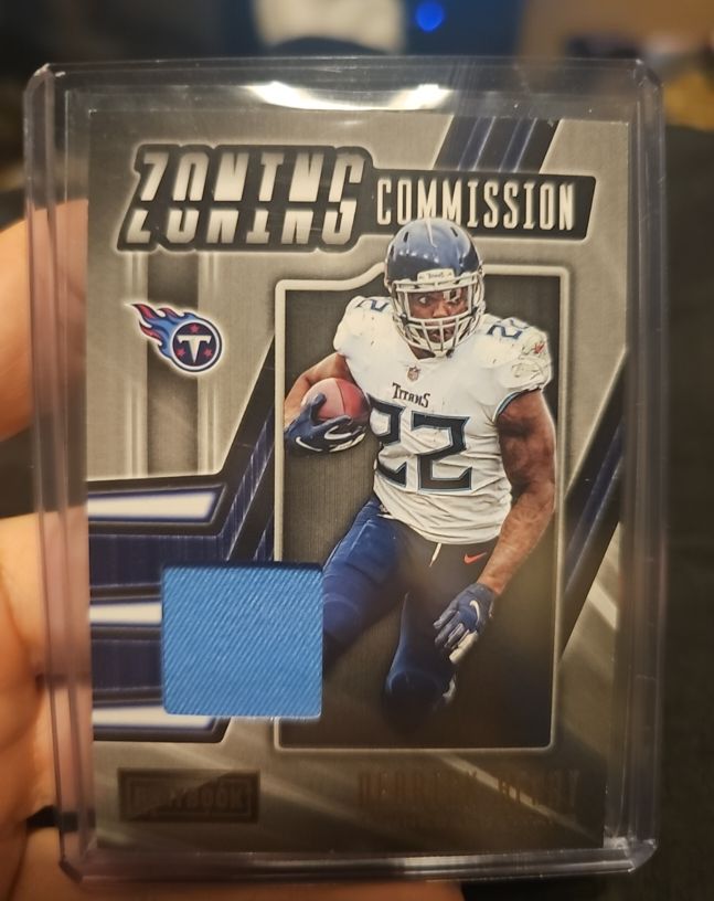 2019 Panini Playbook Zoning Commission #22 Derrius Guice — front