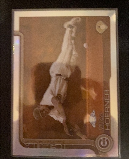 2025 Topps Chrome #107 Nico Hoerner — front