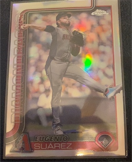 2025 Topps Chrome #48 Eugenio Suarez — front