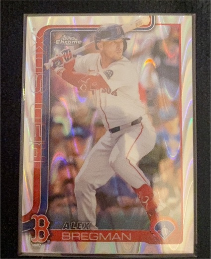 2025 Topps Chrome #247 Alex Bregman — front