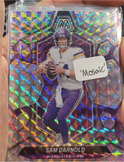 2024 Panini Mosaic #141 Sam Darnold — front