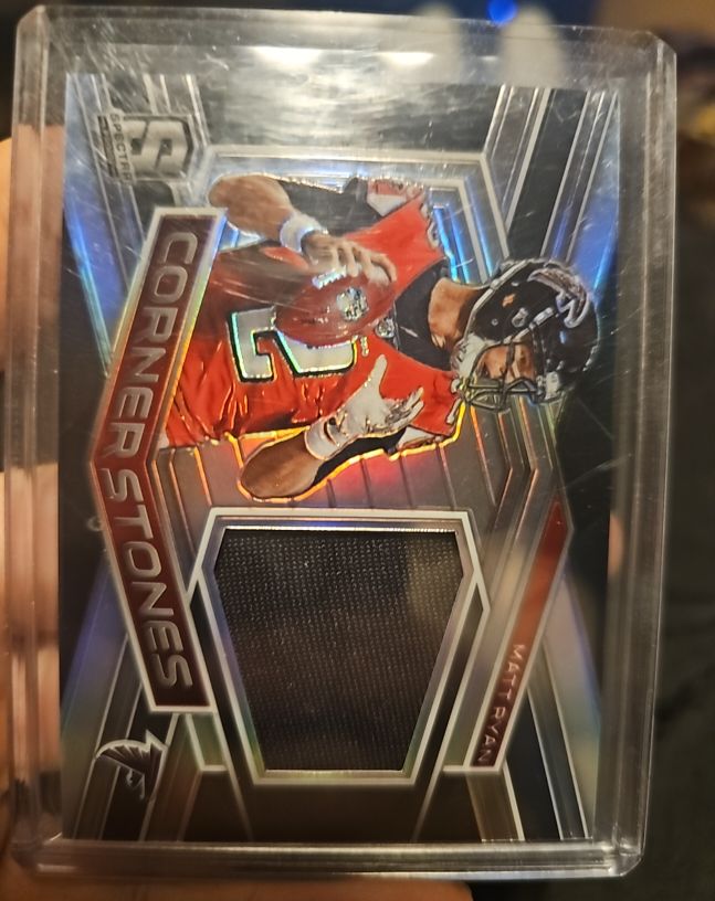 2018 Panini Spectra Cornerstones Matt Ryan — front
