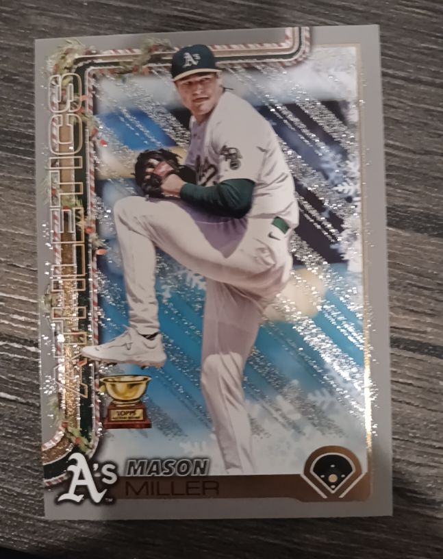 2025 Topps Holiday #H48 Mason Miller — front