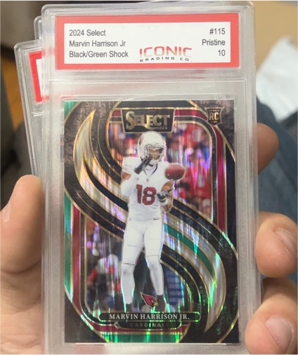 2024 Panini Select #115 Marvin Harrison Jr. — front