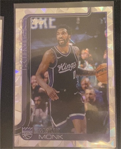 2025-26 Topps #164 Malik Monk — front