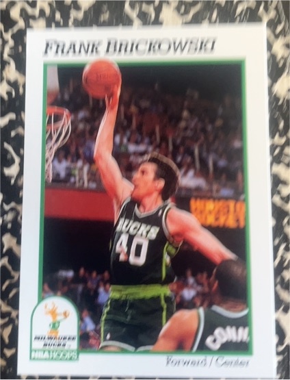 1991 Hoops #115 Frank Brickowski — front