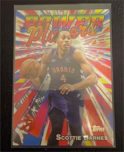 2025-26 Topps #PP-9 Scottie Barnes Power Players — front