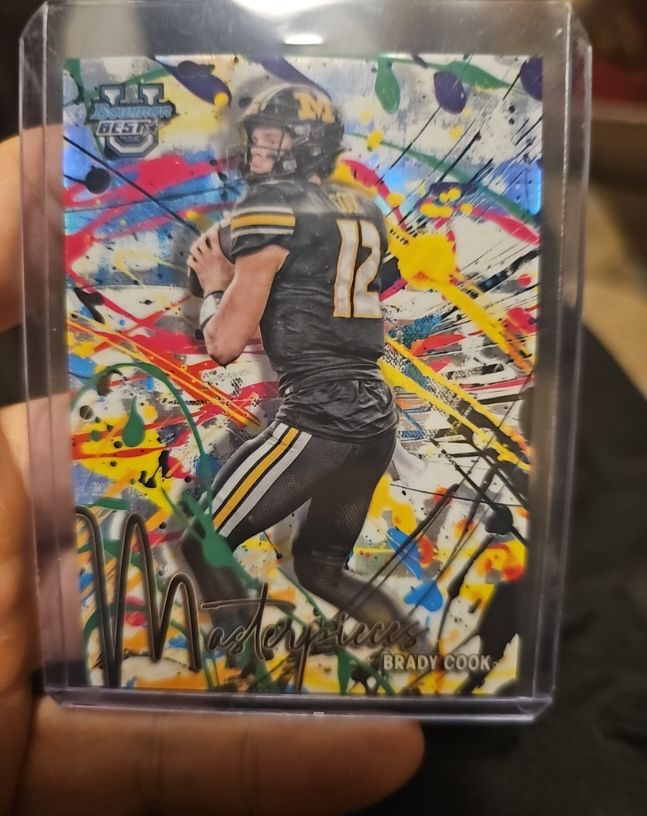 2024 Bowman's Best University - Bowman Masterpieces Brady Cook #BM-6 — front