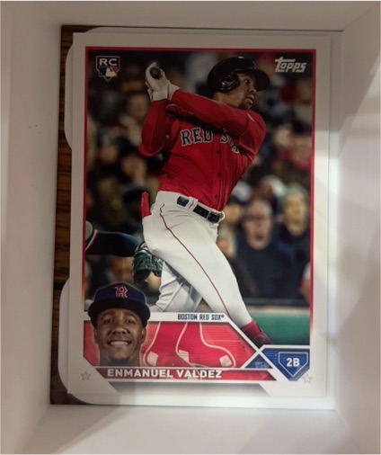 2023 Topps Update #US310 Enmanuel Valdez — front