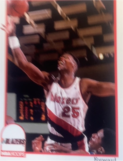 1991-92 Hoops #176 Jerome Kersey — front