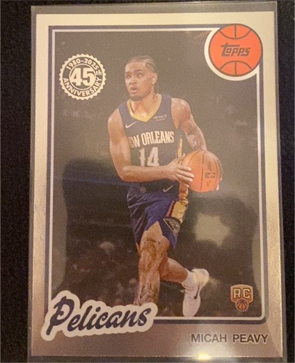 2025-26 Topps Basketball #80BK-83 Micah Peavy — front