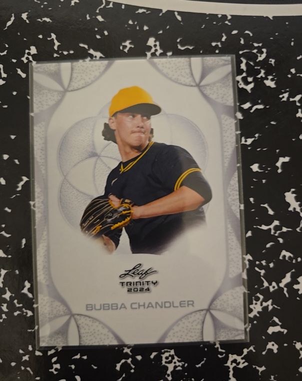 2024 Leaf Trinity #? Bubba Chandler — front