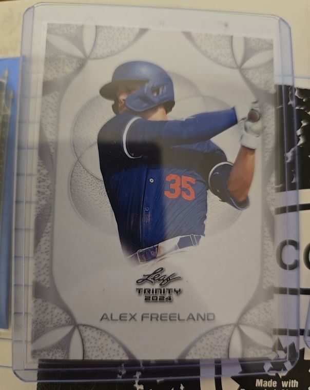 2024 Leaf Trinity #35 Alex Freeland — front