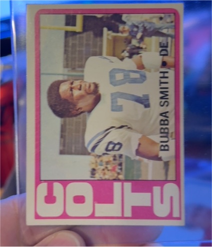 1972 Topps #190 Bubba Smith — front