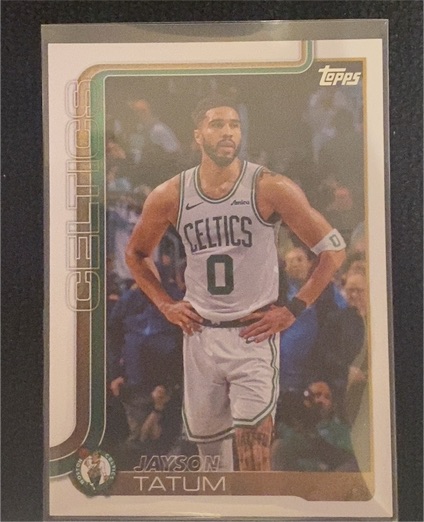 2025-26 Topps #1 Jayson Tatum — front