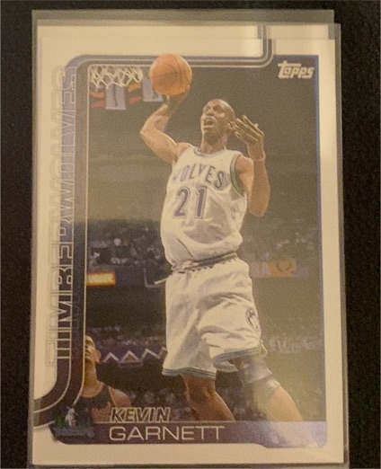 1992-93 Topps #368 Kevin Garnett — front