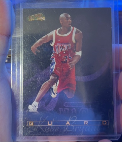 1996 Upper Deck Kobe Bryant #185 — front