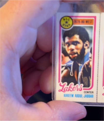 1980-81 Topps #8 Kareem Abdul-Jabbar — front