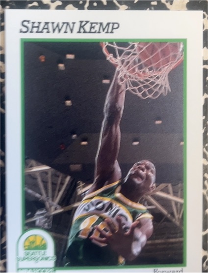 1991-92 Hoops #200 Shawn Kemp — front