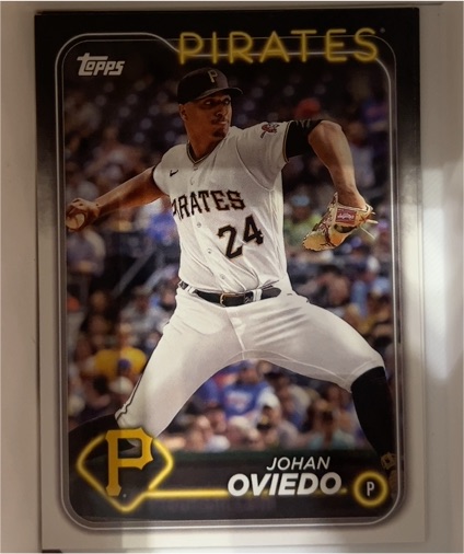 2024 Topps #65 Johan Oviedo — front