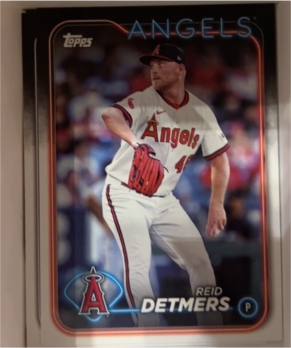 2024 Topps #137 Reid Detmers Los Angeles Angels — front
