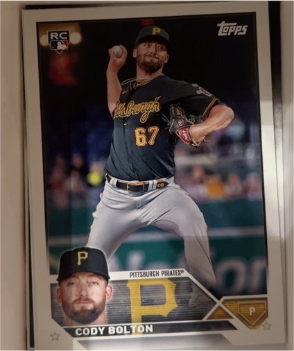 2023 Topps Update #US223 Cody Bolton — front