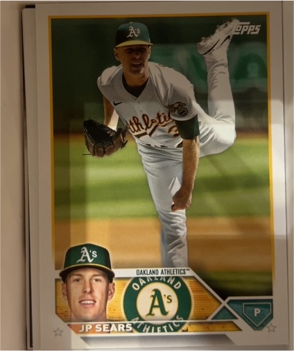 2023 Topps Update #US323 JP Sears — front