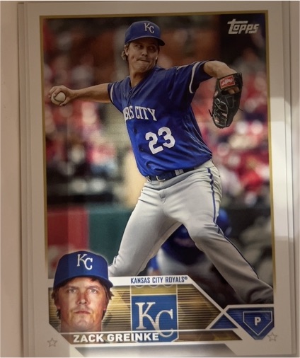 2023 Topps Series 2 #420 Zack Greinke Kansas City Royals — front