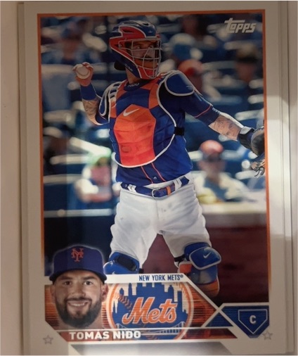 2023 Topps Update #US105 Tomas Nido — front
